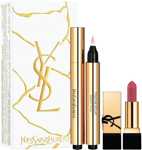 ysl touche eclat lips|YSL touche eclat gift set.